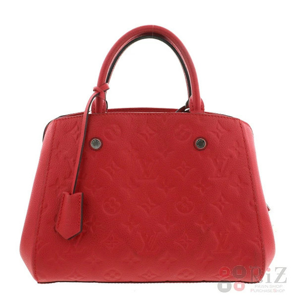 Louis Vuitton Handbags - LOUIS VUITTON Montaigne Bag Handbag Empreinte Freesia Pink